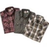 Ely Walker Men's Assorted Plaid Or Stripe Short Sleeve Western Shirt - Big & Tall