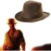 Indiana Jones Weathered Cotton Fedora
