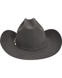 Bailey Men's Western Lightning 4X Steel Gray Hat -Velora Studio Shop 096M35 FY D2