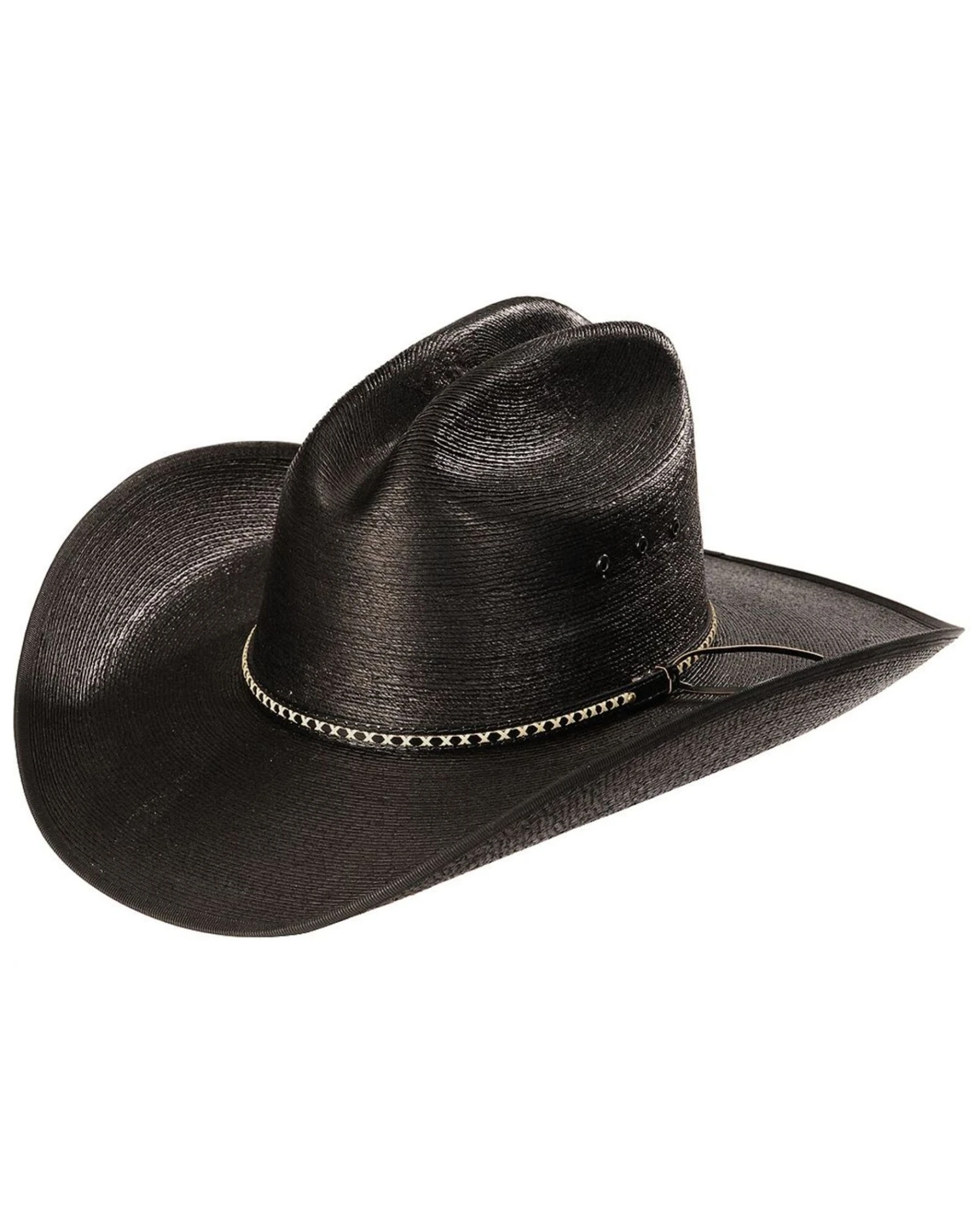 Resistol Men's Jason Aldean Asphalt Cowboy Palm Hat 1 Resistol Men's Jason Aldean Asphalt Cowboy Palm Hat