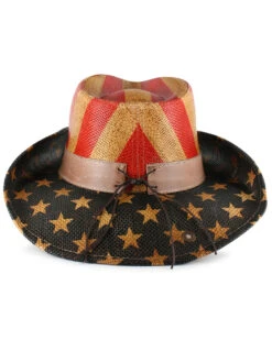 Cody James Men's Justice American Flag Drifter Straw Cowboy Hat 8 Cody James Men's Justice American Flag Drifter Straw Cowboy Hat -Velora Studio Shop 099P25 PY P2