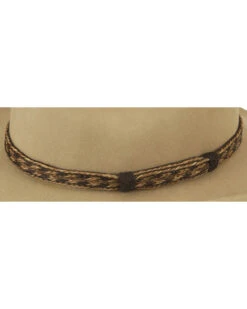 Austin Accent Braided Horsehair Hat Band