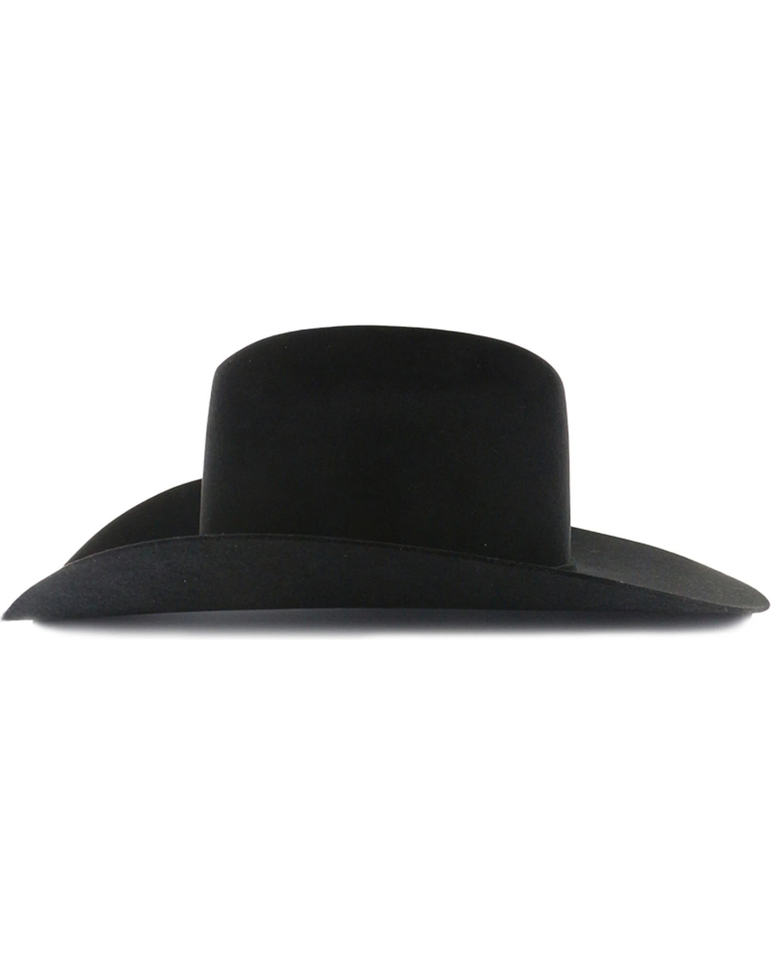 Rodeo King Men's Rodeo 5X Black Felt Cowboy Hat 5 Rodeo King Men's Rodeo 5X Black Felt Cowboy Hat - Image 5