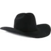 Rodeo King Men's Rodeo 5X Black Felt Cowboy Hat