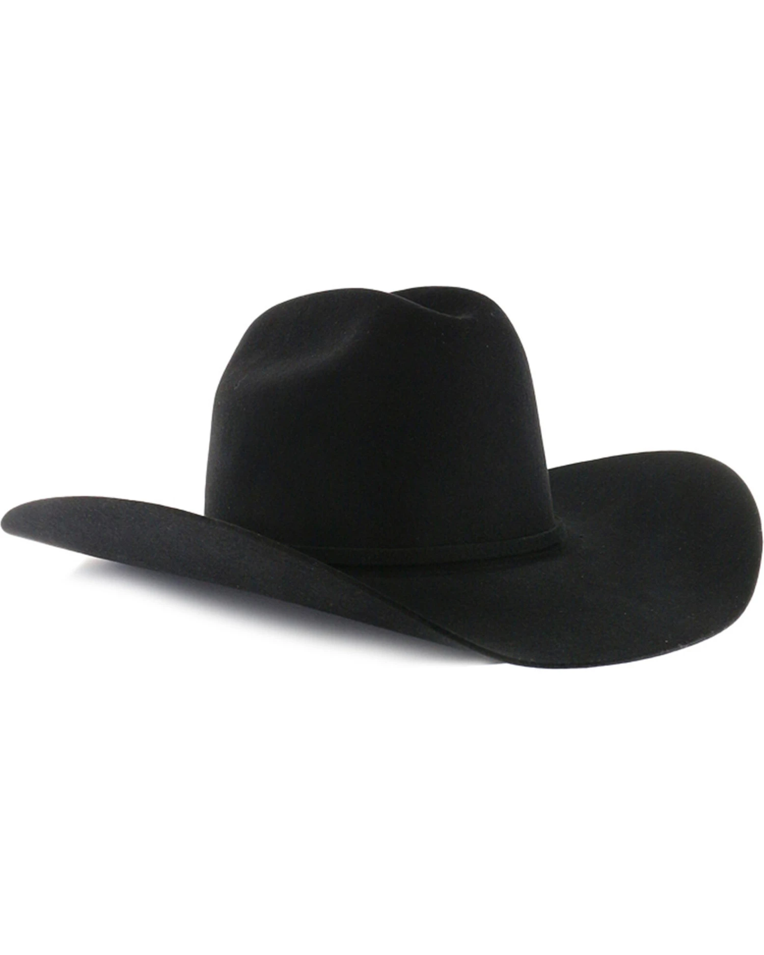 Rodeo King Men's Rodeo 5X Black Felt Cowboy Hat 1 Rodeo King Men's Rodeo 5X Black Felt Cowboy Hat