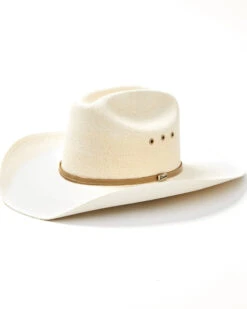 Atwood Hat Co Men's 7X Natural Marfa Western Palm Straw Hat 