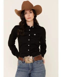 Cinch Women's Western Weave Pocket Shirt