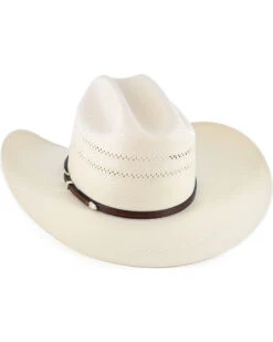 Resistol Men's George Strait 10X Straw Western Hat -Velora Studio Shop 2000207638 101 P2