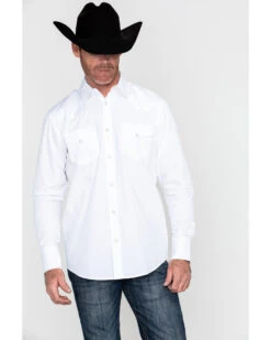 Gibson Men's Solid Long Sleeve Snap Western Shirt - Big 10 Gibson Men's Solid Long Sleeve Snap Western Shirt - Big -Velora Studio Shop 2000211600 100 P5