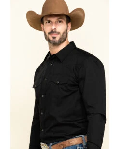 Gibson Men's Long Sleeve Snap Western Shirt - Big  -Velora Studio Shop 2000211601 001 P3