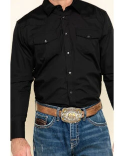 Gibson Men's Long Sleeve Snap Western Shirt - Big  -Velora Studio Shop 2000211601 001 P4