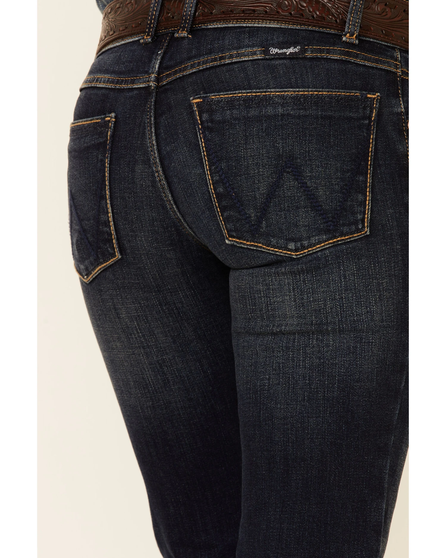 Wrangler Retro Women's Dark Wash Sadie Jeans 5 Wrangler Retro Women's Dark Wash Sadie Jeans - Image 5