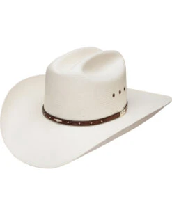Resistol Men's 10X Natural Santa Clara Straw Cowboy Hat 