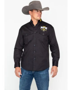 Wrangler Men's WNFR 60th Anniversary Long Sleeve Western Shirt -Velora Studio Shop 2000245619 001 P5