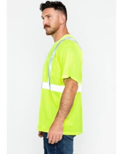 Hawx Men's Reflective Short Sleeve Work T-Shirt  -Velora Studio Shop 2000252001 700 P4