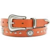Wrangler Women's Round & Diamond Concho Studded Belt