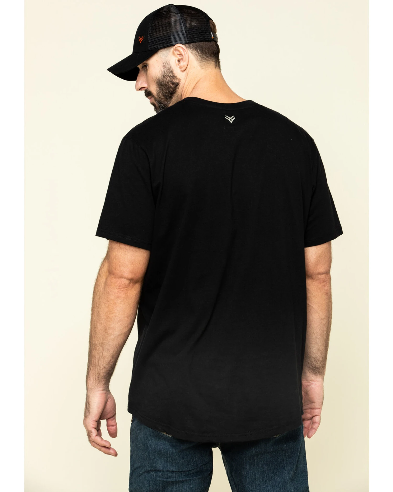 Hawx Men's Pocket Crew Short Sleeve Work T-Shirt - Tall 2 Hawx Men's Pocket Crew Short Sleeve Work T-Shirt - Tall - Image 2
