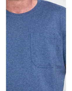 Hawx Men's Pocket Crew Short Sleeve Work T-Shirt - Tall  -Velora Studio Shop 2000276677 403 P4