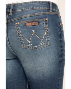 Wrangler Retro Women's Dark Mae Bootcut Jeans - Plus -Velora Studio Shop 2000281031 400 P4