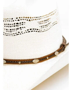 Cody James Men's 20X C51 Low Cattleman Pro Rodeo Bangora Straw Hat -Velora Studio Shop 2000287760 101 P6