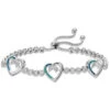 Montana Silversmiths Women's Follow Your Arrow Heart Bolo Bracelet