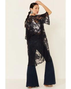 Shyanne Women's Lace Duster Kimono 9 Shyanne Women's Lace Duster Kimono -Velora Studio Shop 2000296257 410 P5