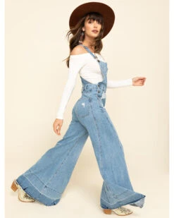 Show Me Your Mumu Women's Carolina Blue San Fran Overalls -Velora Studio Shop 2000296945 400 P6
