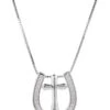 Kelly Herd Women's Small Horseshoe Cross Necklace 