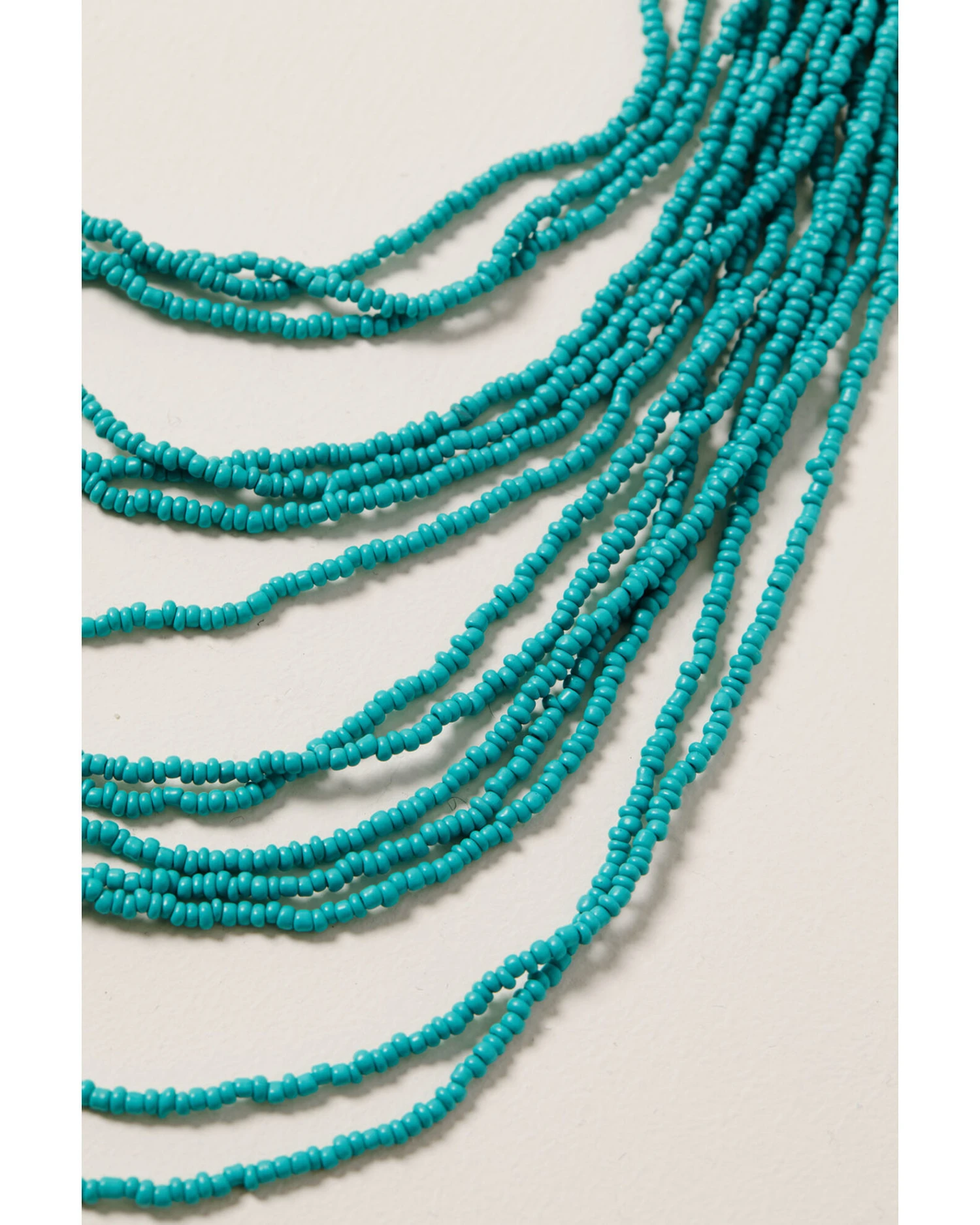 Shyanne Women's Ida Turquoise Multi Strand Beaded Necklace 2 Shyanne Women's Ida Turquoise Multi Strand Beaded Necklace - Image 2
