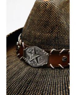 Cody James Men's Brown O John Bangor Straw Western Hat  -Velora Studio Shop 2000325061 200 P3