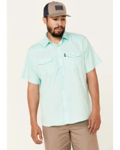 Hooey Men's Habitat Sol Short Sleeve Snap Western Shirt 