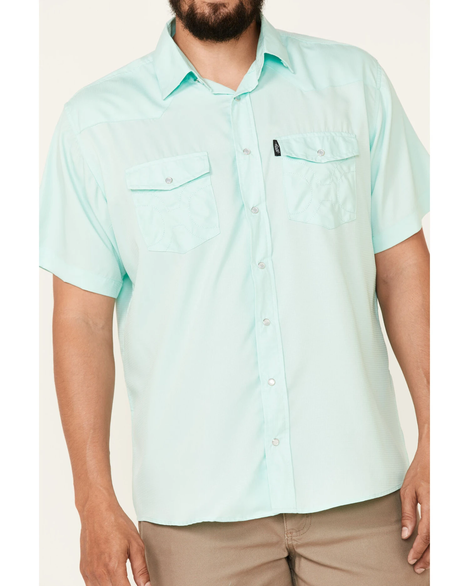 Hooey Men's Habitat Sol Short Sleeve Snap Western Shirt 3 Hooey Men's Habitat Sol Short Sleeve Snap Western Shirt - Image 3