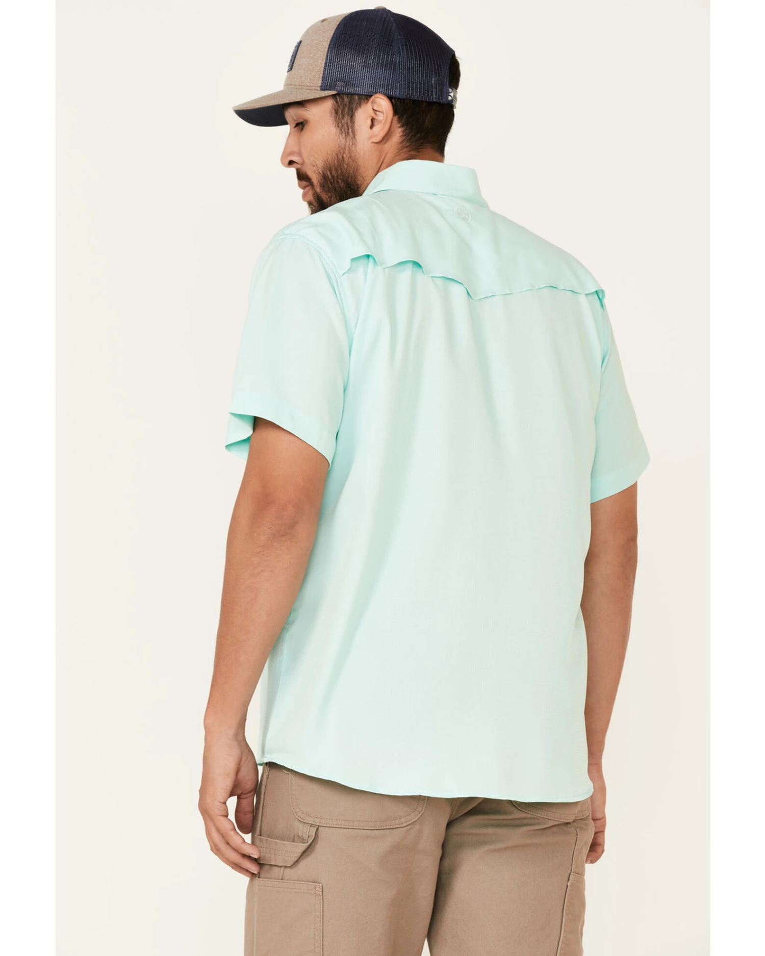 Hooey Men's Habitat Sol Short Sleeve Snap Western Shirt 4 Hooey Men's Habitat Sol Short Sleeve Snap Western Shirt - Image 4