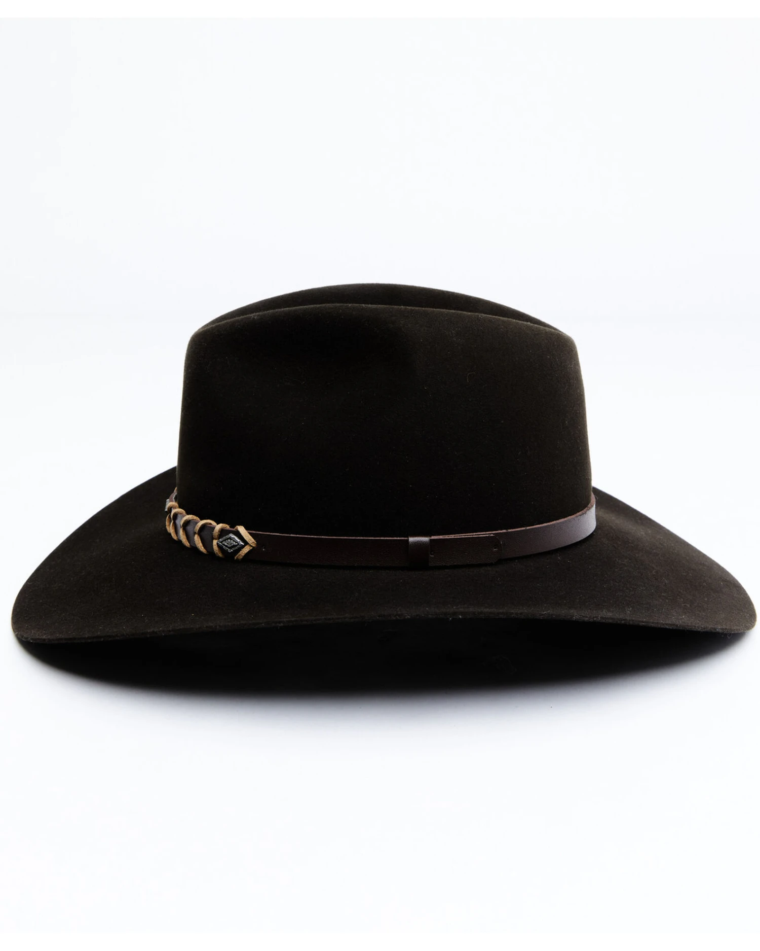 Rodeo King Men's 5X Tracker Bonded Leather Western Felt Hat 3 Rodeo King Men's 5X Tracker Bonded Leather Western Felt Hat - Image 3