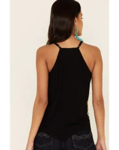 Idyllwind Women's Floral Haze Halter Top 9 Idyllwind Women's Floral Haze Halter Top -Velora Studio Shop 2000338253 001 P5