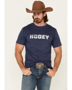 HOOey Men's Navy Patriot Logo Short Sleeve T-Shirt 