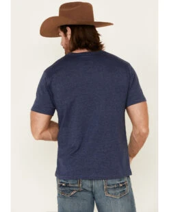 HOOey Men's Navy Patriot Logo Short Sleeve T-Shirt  -Velora Studio Shop 2000339495 410 P4