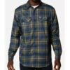 Columbia Men's Ridge Large Plaid Print Lite Button Down Western Shirt 
