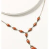 Shyanne Women's Canyon Sunset Red Stone Necklace