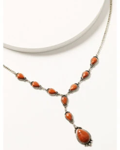 Shyanne Women's Canyon Sunset Red Stone Necklace