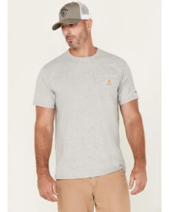 Carhartt Men's Force Relaxed Midweight Logo Pocket Work T-Shirt