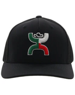 Hooey Men's Boquillas Logo Embroidered Mesh Back Trucker Cap -Velora Studio Shop 2000356386 001 P3