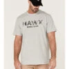 Hawx Men's Camo Logo Graphic Work T-Shirt 