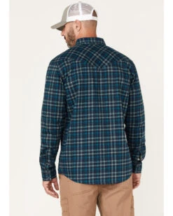Cody James Men's FR Plaid Print Long Sleeve Snap Work Shirt 7 Cody James Men's FR Plaid Print Long Sleeve Snap Work Shirt -Velora Studio Shop 2000357958 410 P4