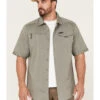 Wrangler ATG Men's Asymmetrical Zip Pocket Woven Shirt 