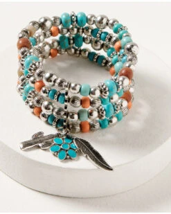 Shyanne Women's Wildflower Bloom Beaded Bracelet