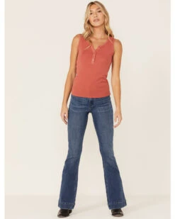 Idyllwind Women's Hillside Road Henley Tank 7 Idyllwind Women's Hillside Road Henley Tank -Velora Studio Shop 2000359118 644 P4