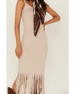 Idyllwind Women's Jewel Street Knit Fringe Dress -Velora Studio Shop 2000359124 104 P3