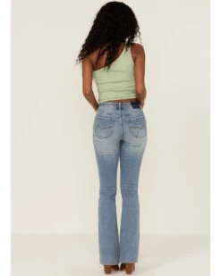 Cleo + Wolf Women's South Coast High Rise Modern Bootcut Jeans -Velora Studio Shop 2000359507 414 P3