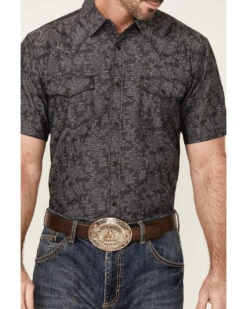 Moonshine Spirit Men's Pub Crawl Paisley Print Short Sleeve Snap Western Shirt 6 Moonshine Spirit Men's Pub Crawl Paisley Print Short Sleeve Snap Western Shirt -Velora Studio Shop 2000359556 001 P3